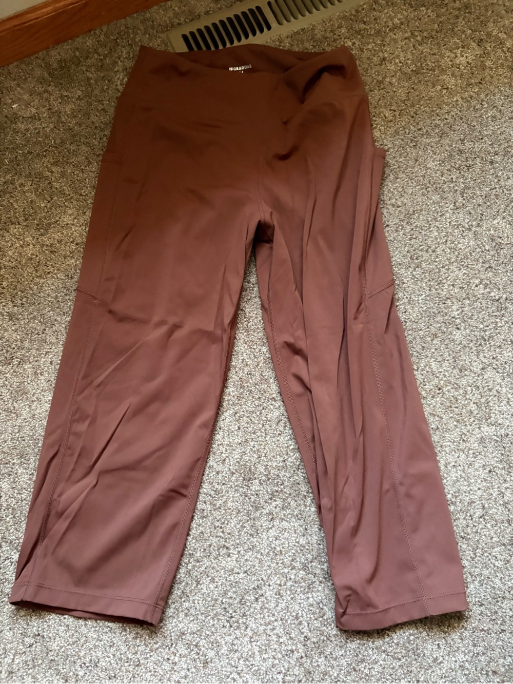 Women’s Capris Pants — Brown